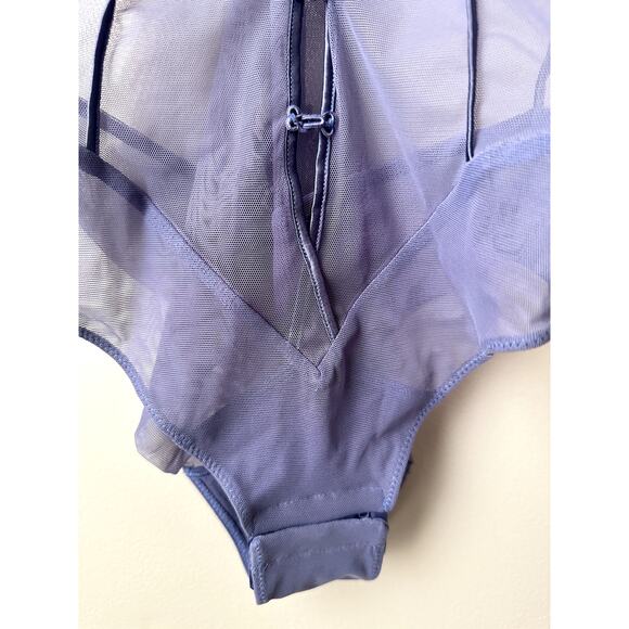 $446 La Perla Lace Bodysuit Womens Size Small One Piece Lingerie New Gorgeous - Picture 3 of 8